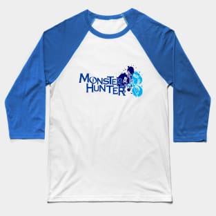 Monster Hunter TRI - BLUE Baseball T-Shirt